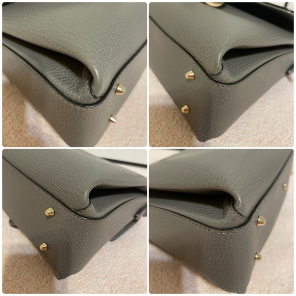 Gucci Interlocking Top Handle Bag in Grey - Picture 9 of 15